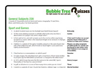 General Subjects 228 General Subjects 228